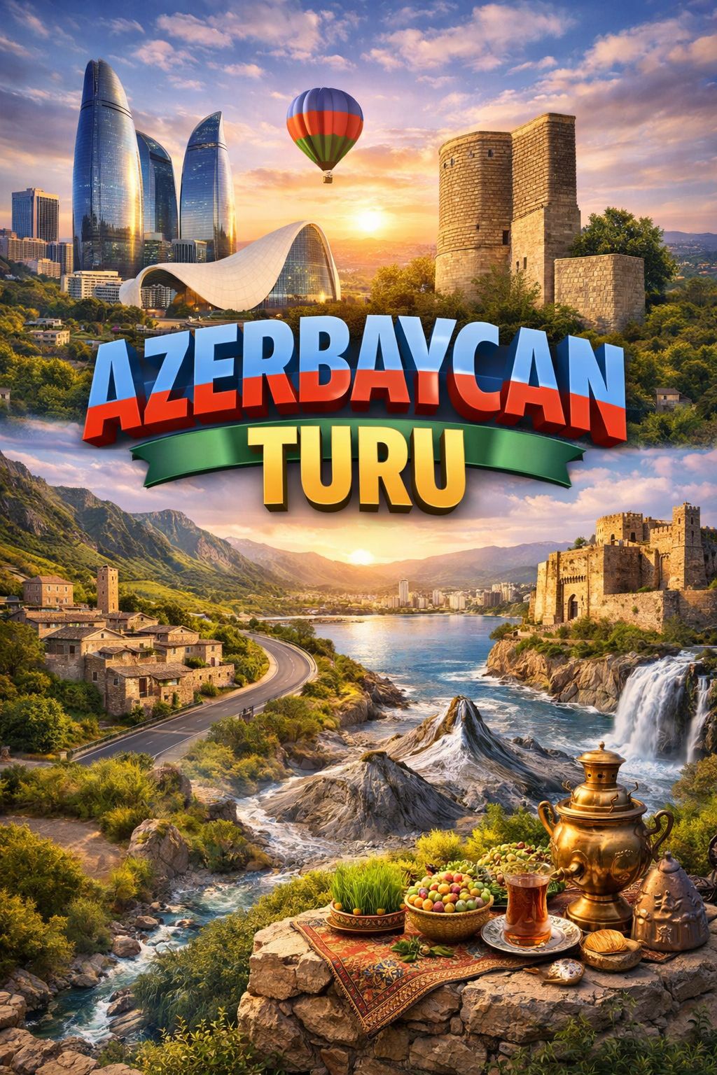 AZERBAYCAN TURU 6 GECE 7 GÜN
